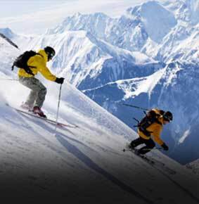 skiing in aulli